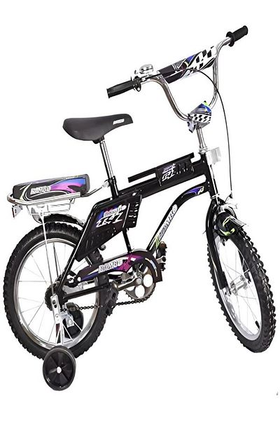 rexa 20-inch children's bicycle with training wheels designed for beginner riders.