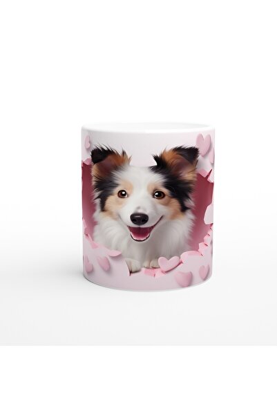 MESCHAIN كوب مطبوع بطابع مالطي ينظر من خلال الجدار المتشقق