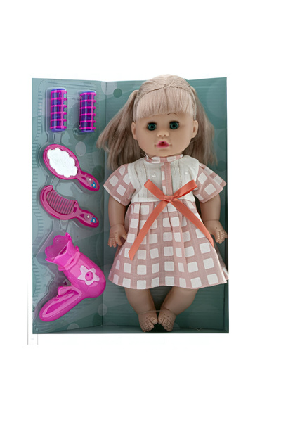 rexa مجموعة دمية بيلا فاشون - دمية أنيقة مع إكسسوارات - المقاس: 28 سم