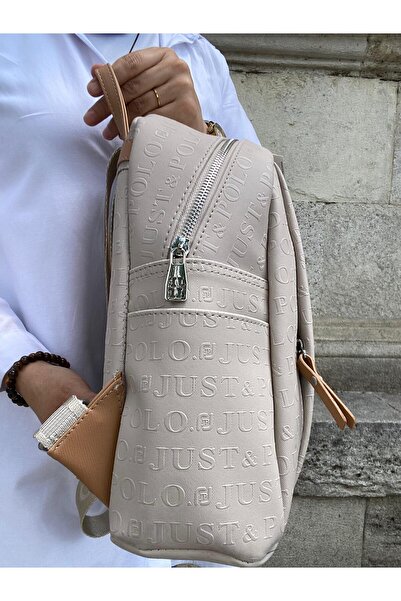 Just Polo Women's Siyan 9 Compartment Medium Size Sports School Daily Bag