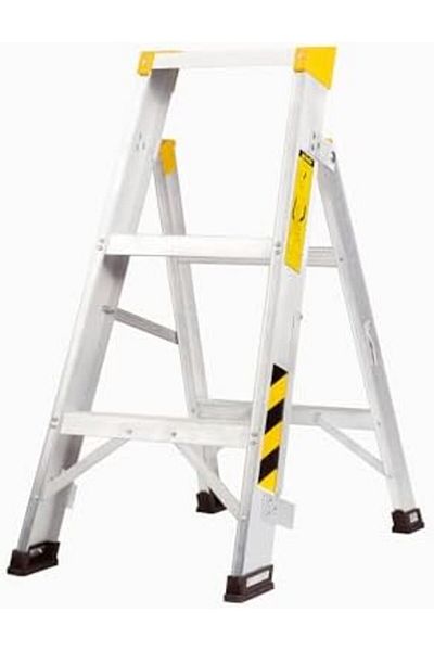 Mazaya Aluminium Mazaya Aluminum Ladder 3 Steps