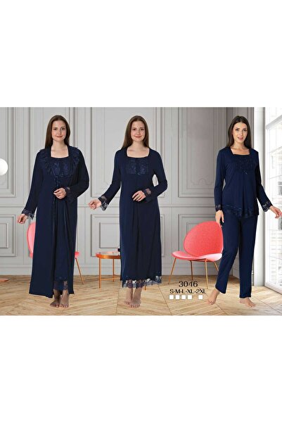 Lohussa Μπλε Navy Special Design Ruched μακρυμάνικο βαμβακερό μπλουζάκι εγκυμ...