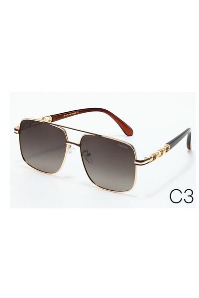 Escales Women's Polarized Protection Metal Frame Sunglasses Esp039