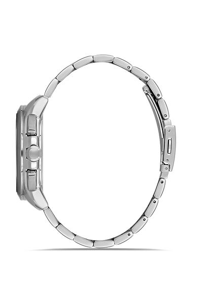 DAVID GUNER Dg-8624Ga-A1-2 Men's Wrist Watch with Stainless Steel Band with Running Function.