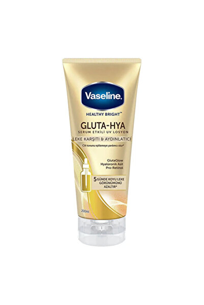 Vaseline Gluta Hya Serum Etkili UV Losyon - Leke Karşıtı ve Aydınlatıcı - 200 ml