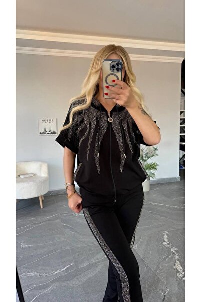 Bella Belluci New Season Stone Print Stylish Suit