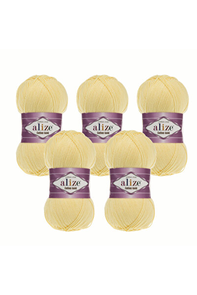 Alize lize Cotton Gold Нитки – Пакет з 5 штук – Бавовна Акрил – Підходить для...