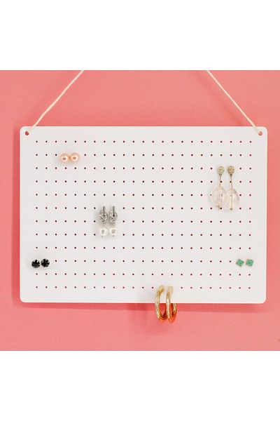 ÇAKRA Plexiglass Earring Stand White 3mm (30X20Cm)