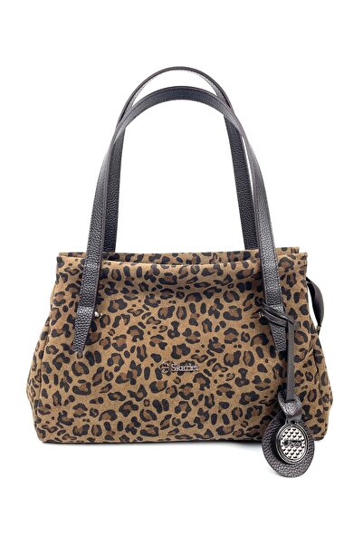 Skarlet Hakiki Deri Omuz Çantası