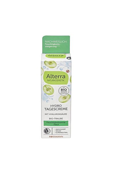 Alterra Day Care Cream - Water Based Grape & White Tea Content - 50 ml