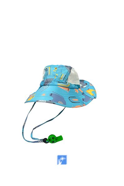 Kardelen Butik Denizli Adjustable Cute Children's Back Protection Fisherman's Hat