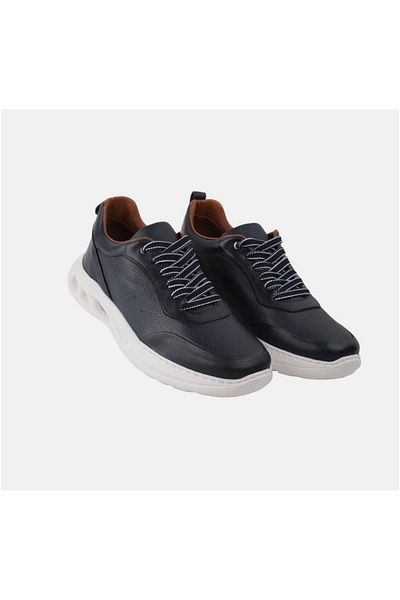 MARCOMEN 21085 Leather Orthopedic Imported Sole Casual Shoes