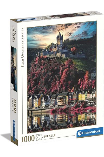 CLEMENTONI 1000 Piece Collection Adult Puzzle Cochem Castle 39648