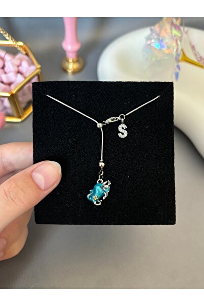 acc swen قلادة برج الثور مع الحروف، قلادة برجية من الفولاذ المختوم SS