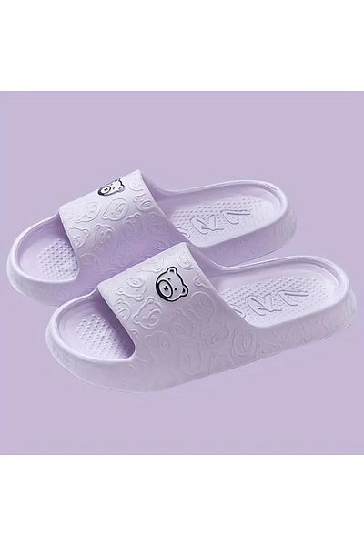 Rediquis Cute Cat Pattern Eva Slippers for Women, Comfortable Outdoor Soft Sole Slippers