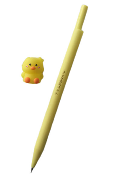 Ceylan Kırtasiye Cute Duck Figured 0.7 mm Tip Pen Versatile Pen Chick Carne Gift (10 Pcs)