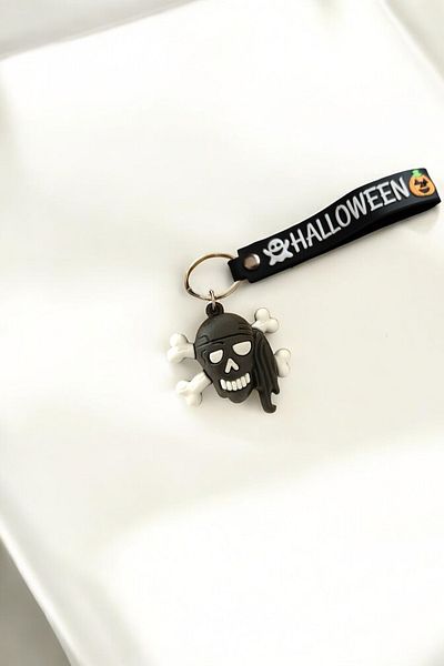 Lynare Hallowen Skull 3D Silicone Keychain and Bag Accessory 1Pcs