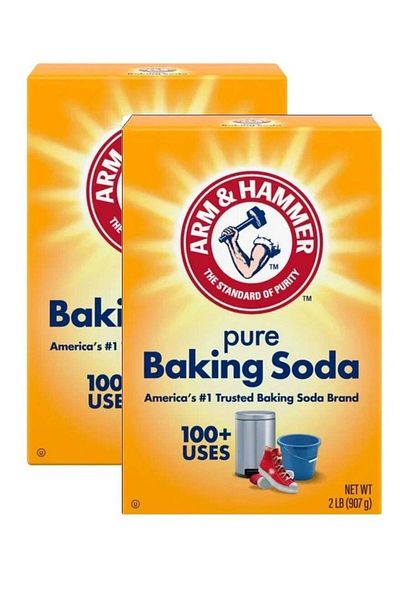 Arm&Hammer Arm & Hammer Pack of 2 Pure Baking Soda Box - 2x907g