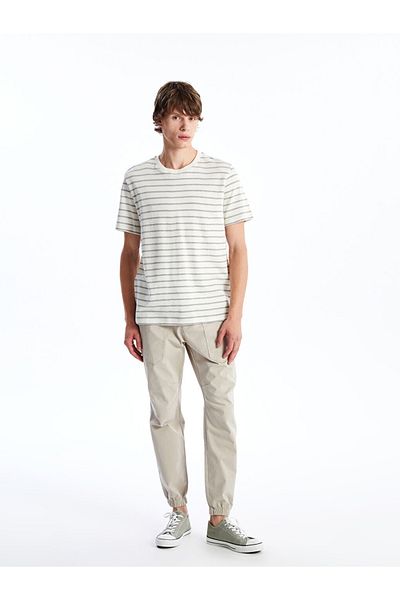 LC Waikiki Standard Pattern Cotton Combed Fabric Combed Men's T-Shirt