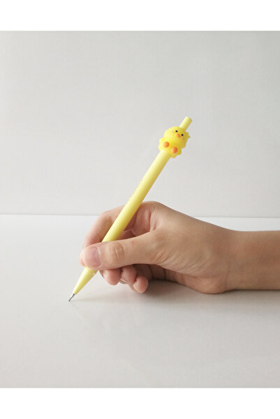 Ceylan Kırtasiye Cute Duck Figured 0.7 mm Tip Pen Versatile Pen Chick Carne Gift (10 Pcs)