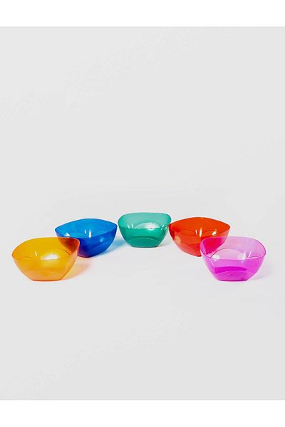 sterk Bol cristal patrat, 14x14x8 cm, Sterk, diverse culori, NR.1