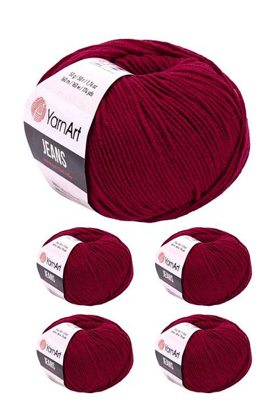 Yarnart Yarn Art Turkish Cotton Jeans Thread 5 Pcs
