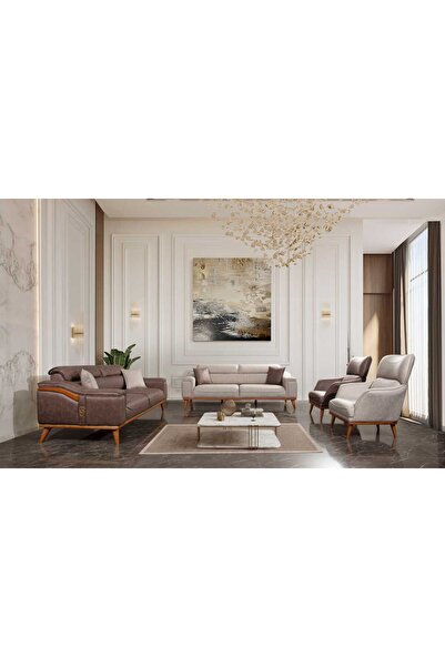 inegölmobilyası Öykü Koltuk Takımı 3+3+1