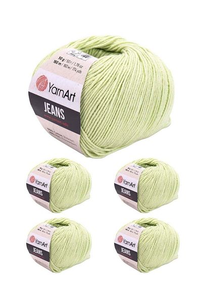 Yarnart Yarn Art Turkish Cotton Jeans Thread 5 Pieces