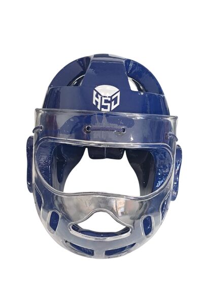 SerenityHaven Haşado Taekwondo Yüz Korumalı - Kapalı - Camlı Kask