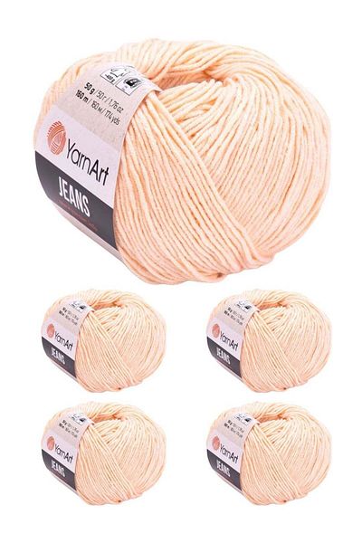 Yarnart Yarn Art Turkish Cotton Jeans Thread 5 Pieces
