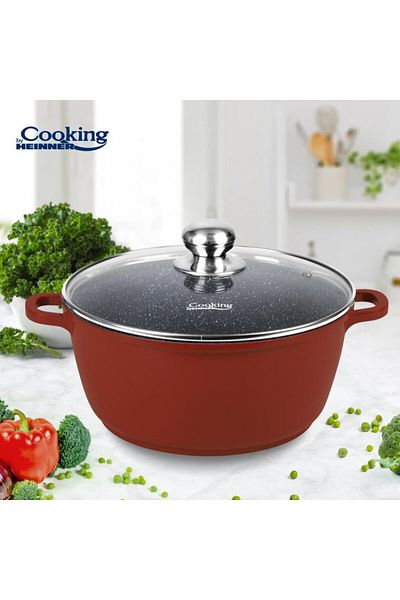 Heinner 2.5 L Saucepan with Cast Aluminum Lid 20 cm Induction