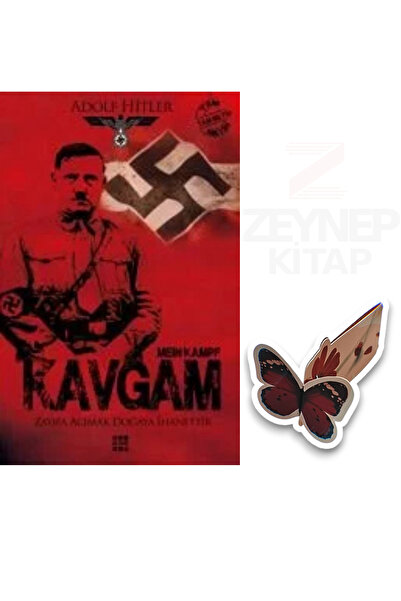 Dokuz Yayınları Kavgam - Adolf Hitler(Özel Tasarım Kelebek Ayraç Hediye)