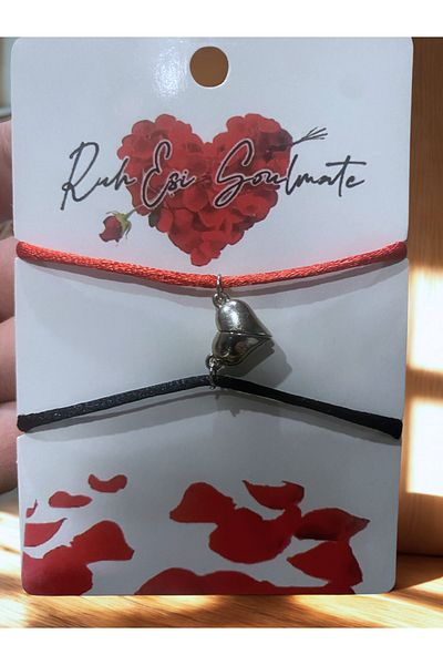 okyanus special Magnetic Heart Couple Bracelet