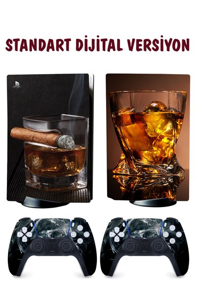 KT Decor Viski Playstation 5 Full Sticker Kaplama Seti