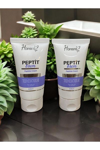 Homm Bitkisel Homm Life Peptide Cream 2 Pieces 50+50 ml