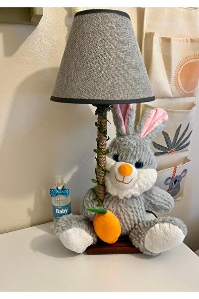 Tiny Desing Accessorıes Plush Toy Rope Lampshade (Baby & Kids Room) (Carrot Rabbit)