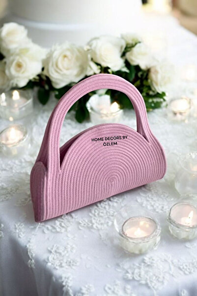 home decors by özlem Straw Shoulder Bag Hand Bag Arm Bag Day Bag Handmade