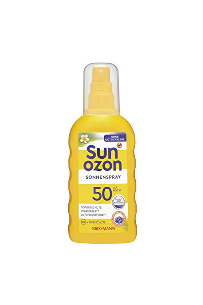 SunOzon Güneş Koruyucu Sprey 50SPF - Hassas Cilt - 200 ml
