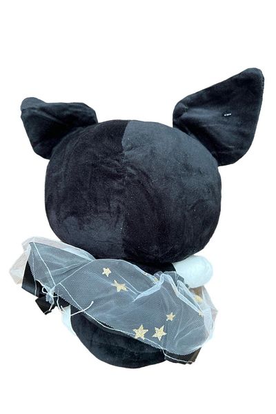 alpmodel Black Kuromi Plush Toy with Skirt 20 cm