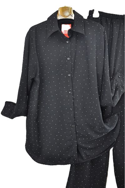 elma abone New Season Kople Stone Pants Shirt Set
