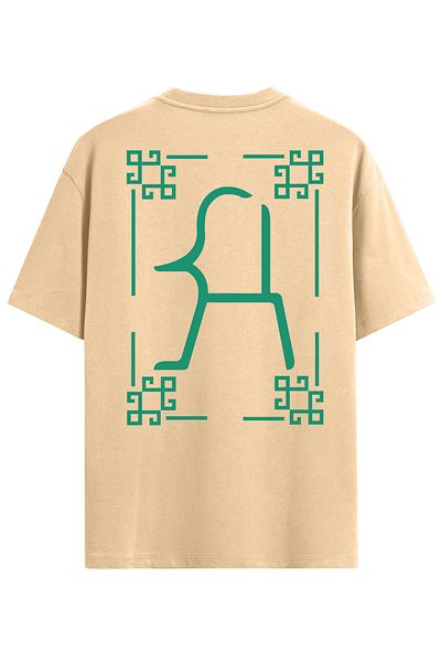 VEK Υπερμεγέθη T-Shirt Teke Stamp
