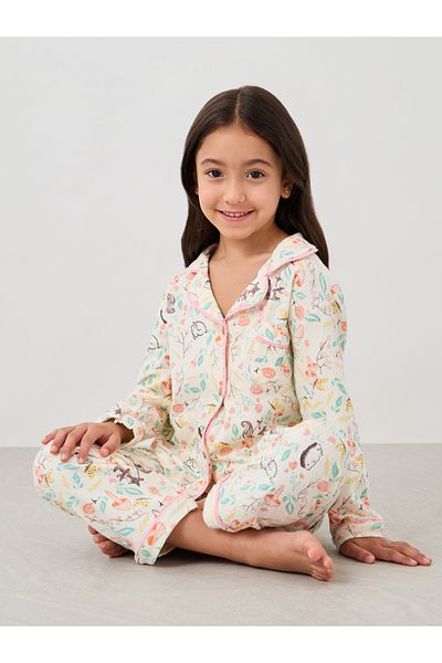Styli All-Over Print Shirt and Pyjama Set
