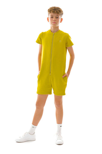 dendy Boy's tracksuit short Lime 585/140