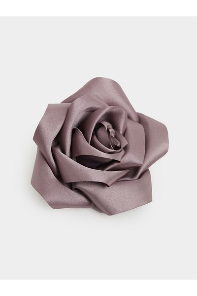 Styli Satin Flower Hair Clip