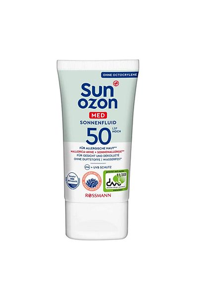SunOzon Med Sunscreen Face Cream 50Spf - - 50 ml