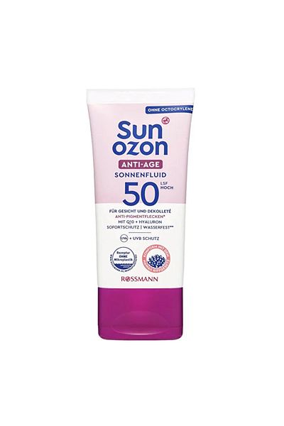 SunOzon Sunscreen Face Cream Anti-Age 50Spf - - 50 ml