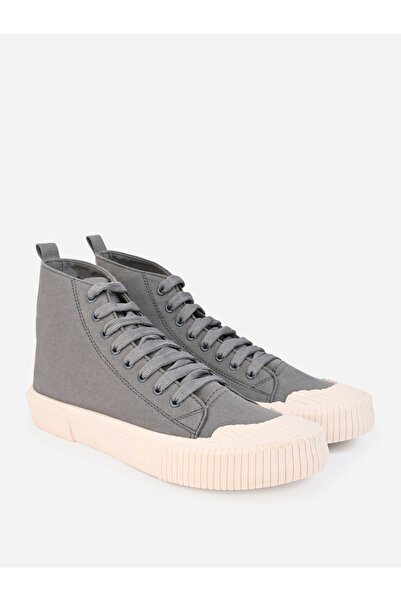 Styli Canvas Lace Up High Top Sneakers