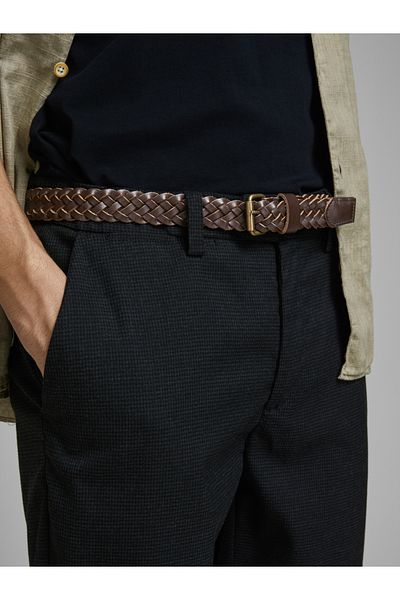 Jack & Jones Braided Leather Belt
