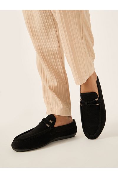 Styli Bow Detail Slip On Loafers