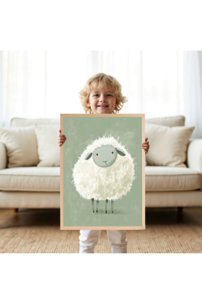 woodhomeworks Tek Parça Çocuk Odası Dekor Tablo Ttk